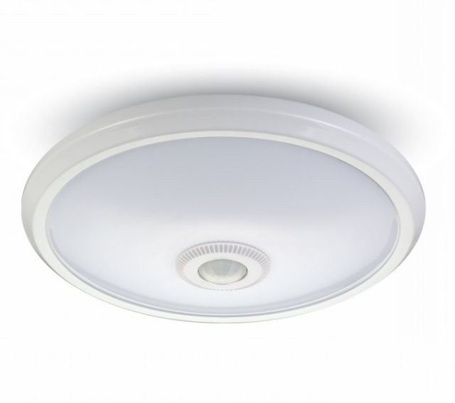 LED stropné svietidlo so senzorom pohybu MANA 12W – senzorové svietidlo PIR senzor